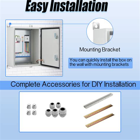 electrical junction box 24x24x6|24x24x8 enclosure.